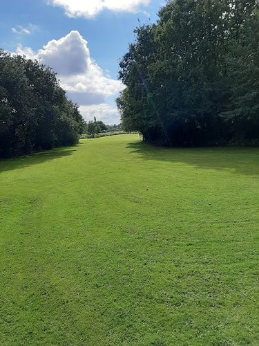 Creature Comforts Dog Run @ Sandypool Cottage — secure dog field in Leigh