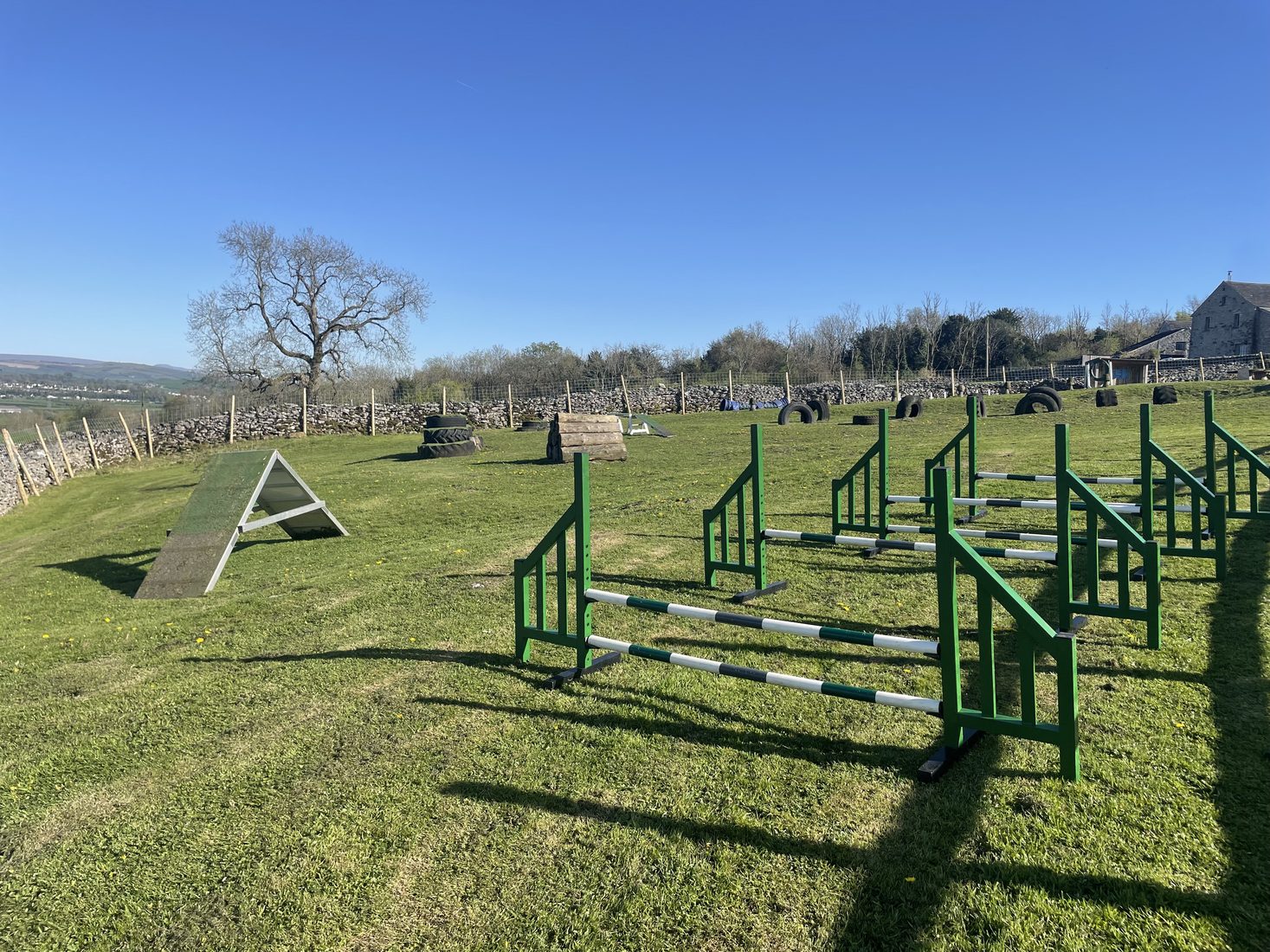 Grassgarth Kennels - Dog Agility Field — secure dog field in Kendal